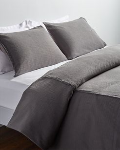 Sewn & Made Twill Edge Solid Duvet Set