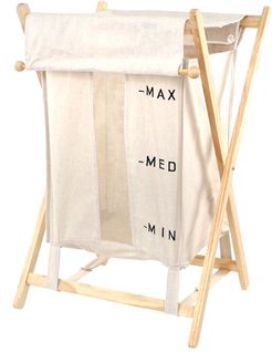 Nameek?s Beige Laundry Basket