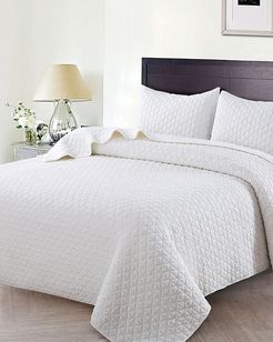 Christopher Knight Home Crushed Stone Quilt Set