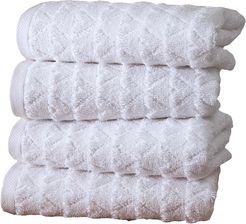 Ozan Premium Home Azure Collection 4pc Hand Towel Set