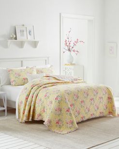 Laura Ashley Melany Yellow Quilt