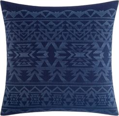 Eddie Bauer Crescent Lake Blue Throw Pillow