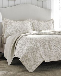 Laura Ashley Amberley Quilt Set