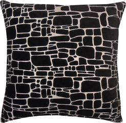 Edie@Home Precious Metals Collection Printed Faux Fur Pillow
