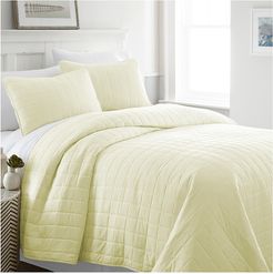Home Collection Premium Ultra Soft Quilted Coverlet Set
