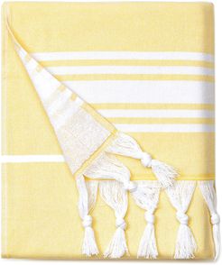 Laguna Beach Textile Company Yellow Turkish Towel