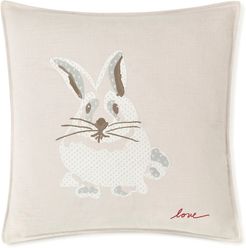 Ed Ellen Degeneres Bunny Decorative Pillow