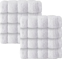 Enchante Home Set of 8 Vague Wash Towels