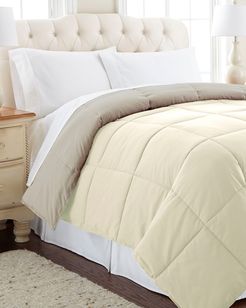 Modern Threads Down Alternative Reversible Comforter Set