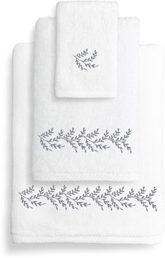 Linum Home Textiles Autumn Leaves 3pc Towel Set