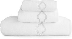 Linum Home Textiles Soft Twist Trellis 3pc Towel Set