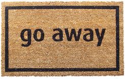 Entryways Go Away Doormat