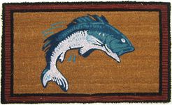GeoCrafts Bass Fish Doormat