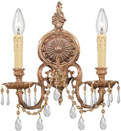 Crystorama 2-Light Sconce