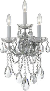 Crystorama 3-Light Maria Theresa Sconce