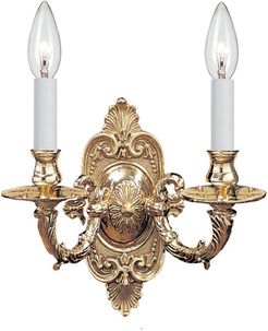 Crystorama 2-Light Sconce