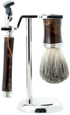 Bey-Berk Fusion Razor & Pure Badger Brush