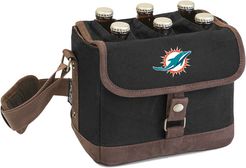 Legacy Beer Caddy' Cooler Tote with Opener with Miami Dolphins Digital Print