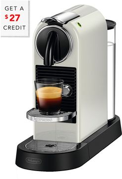 Nespresso CitiZ Single-Serve Espresso Machine in White