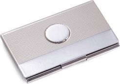 Bey-Berk Nickel Plated Business Card Case