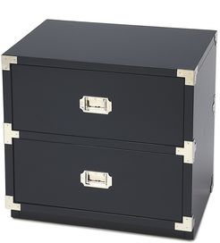 Butler Anew Blue 2 Drawer Campaign Chest