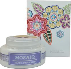 Mosaiq White Gift Box Lavender & Lemon Peel 3oz Hand & Foot Creme