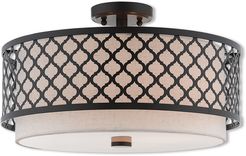 Livex Arabesque 3 Lt EBZ Ceiling Mount