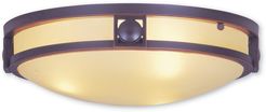 Livex Titania 2-Light Olde Bronze Ceiling Mount