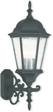 Livex Hamilton 3-Light TBK Outdoor Wall Lantern