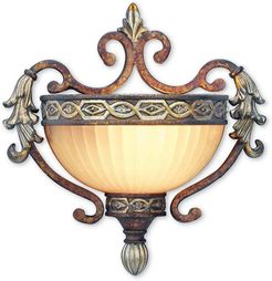 Livex Seville 1-Light PBZ Wall Sconce