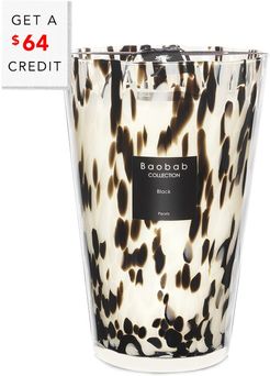 Baobab Collection Max35 Pearls Black Candle