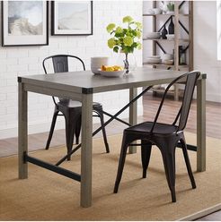 Hewson 48in Farmhouse Wood Dining Table