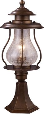 Elk Lighting 1-Light Wikshire Outdoor Post Mount Lamp