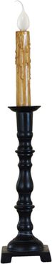 AHS Lighting & Home Decor 18in Boyd Black Candlestick Accent Lamp