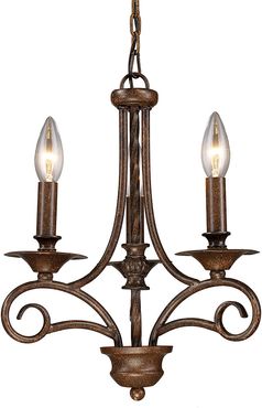 Artistic Home & Lighting 3-Light Gloucester Chandelier