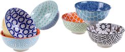Certified International Set of 6 Chelsea Porcelain Bowls