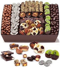 Chocolate Covered Company Extravaganza Nut & Dried Fruit Gift Basket