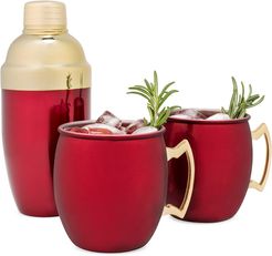 Twine Red Mule Mug & Cocktail Shaker Gift Set