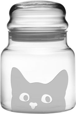 Susquehanna Glass Curious Cat Medium Apothecary Jar