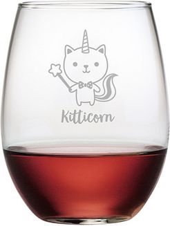 Susquehanna Glass Kitticorn Stemless Wine & Gift Box