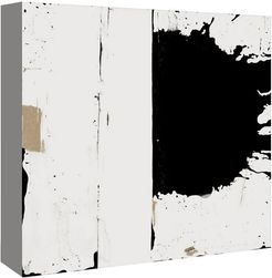 Americanflat Black And White Abstract 3 by Kasi Minami Canvas Artwork