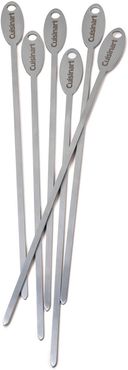 Cuisinart Set of Six 10in Flat Stainless Steel Skewers