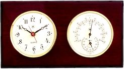 Quartz Clock and Thermometer