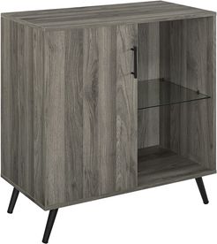 Hewson 30in Mid-Century Modern Accent Storage Cabinet