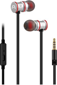 Argom Tech Ultimate Sound Klass Magnetic Earbuds Flat Cable with MIC
