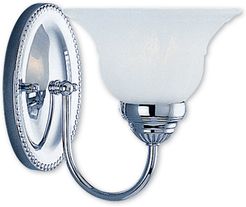 Livex Edgemont 1-Light Polished Chrome Bath-Light