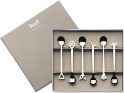 Mepra Gift Box Set of 6 Moka Spoons