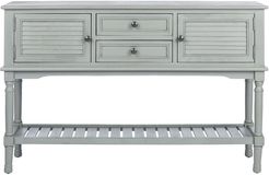 Safavieh Couture Tate 2Drw 2 Door Console Table