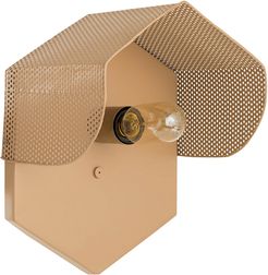 TOV 12in Mokhtar Tan Hexagon Wall Sconce