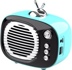 ZTECH 80s Radio Style Retro Vintage Mini Bluetooth Speaker